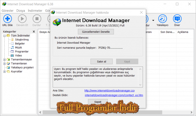 Internet Download Manager Full İndir 6.42 Build 20 + IDM Crack