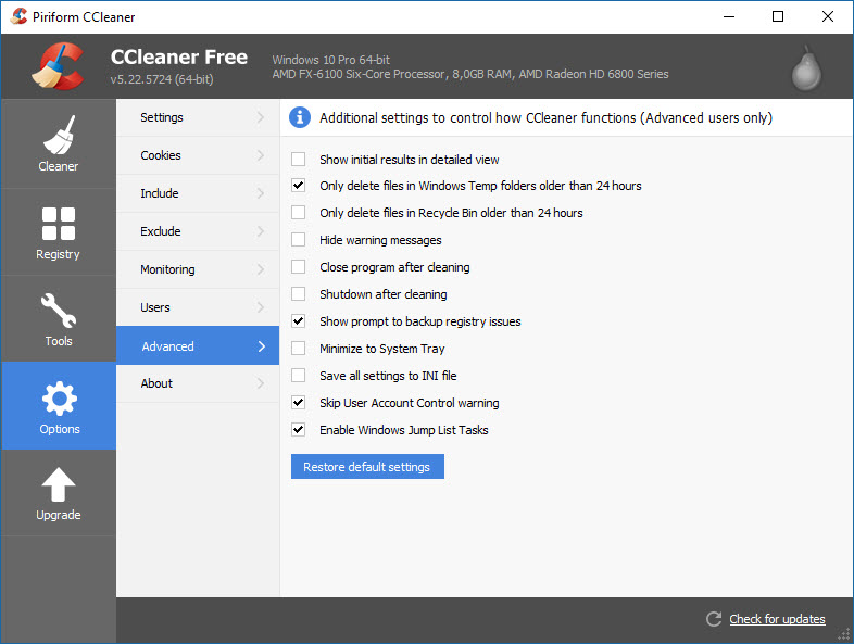 CCleaner Professional Full İndir - Türkçe Key v6.28.11297