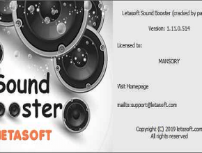 Letasoft Sound Booster Full 1.12.0.538 - İndir de Türkçe