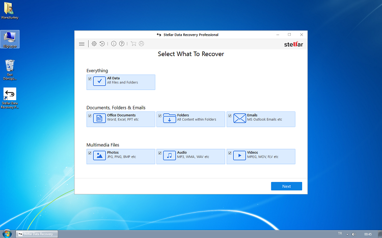 Stellar Data Recovery Pro Full İndir – v12.2 (x64) - Türkçe [2025]