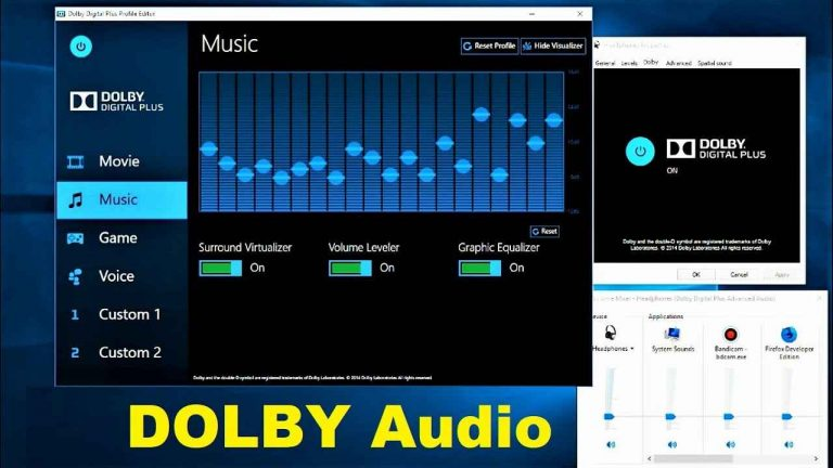 Windows 10 Dolby Atmos İndir - Full hd Ses Netleştir - Türkçe 2025