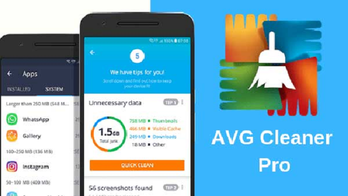 AVG Cleaner PRO Apk İndir – Full + Pil ve Hızlandırma 2025 v6.9.0 