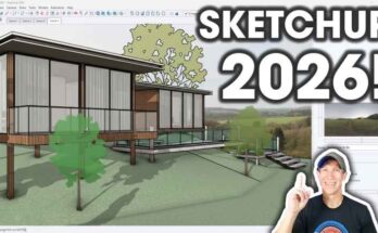 SketchUp 2026 İndir – Full v26.2.243 (x64) PRO + Vray Türkçe