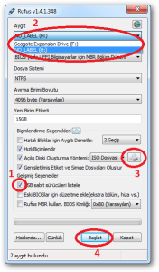 Rufus İndir - Full v4.13.2316 Türkçe Portable İSO Yazma Programı