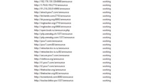 Güncel ve Hızlı Torrent Tracker Listesi İndir - Ocak 2026