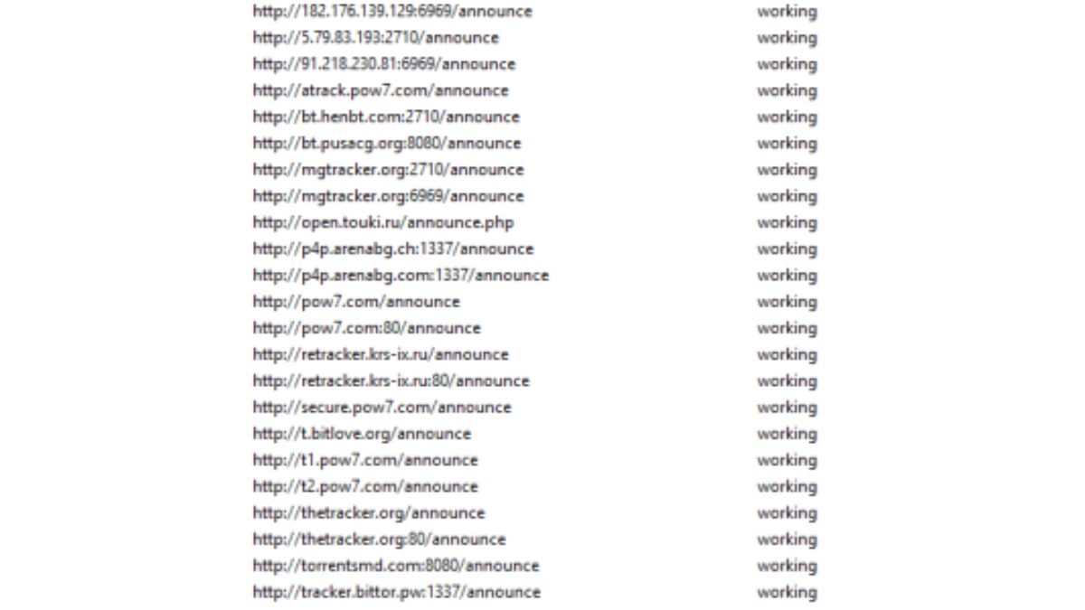 Torrent Tracker