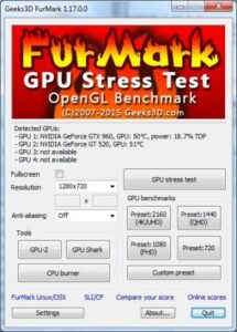 FurMark İndir – Full v2.10.2 Ekran Kartı Test Etme - 2026 Türkçe